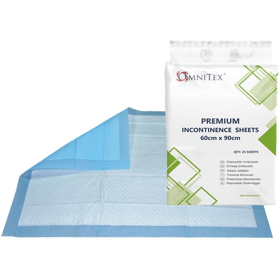 Representative photograph of Disposable bed pads, 60 x 90 cm