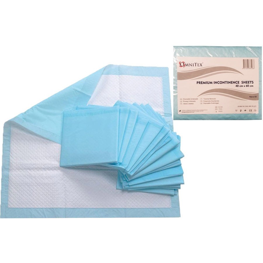 Representative photograph of Disposable chair pads, 40 x 60 cm