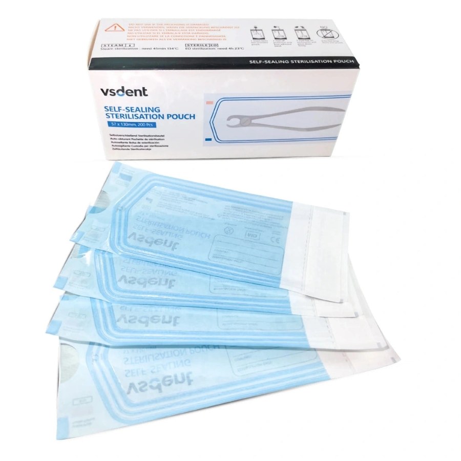 Representative photograph of Small sterilisation pouches