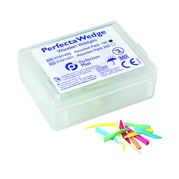 Representative photograph of Wooden interdental wedges
