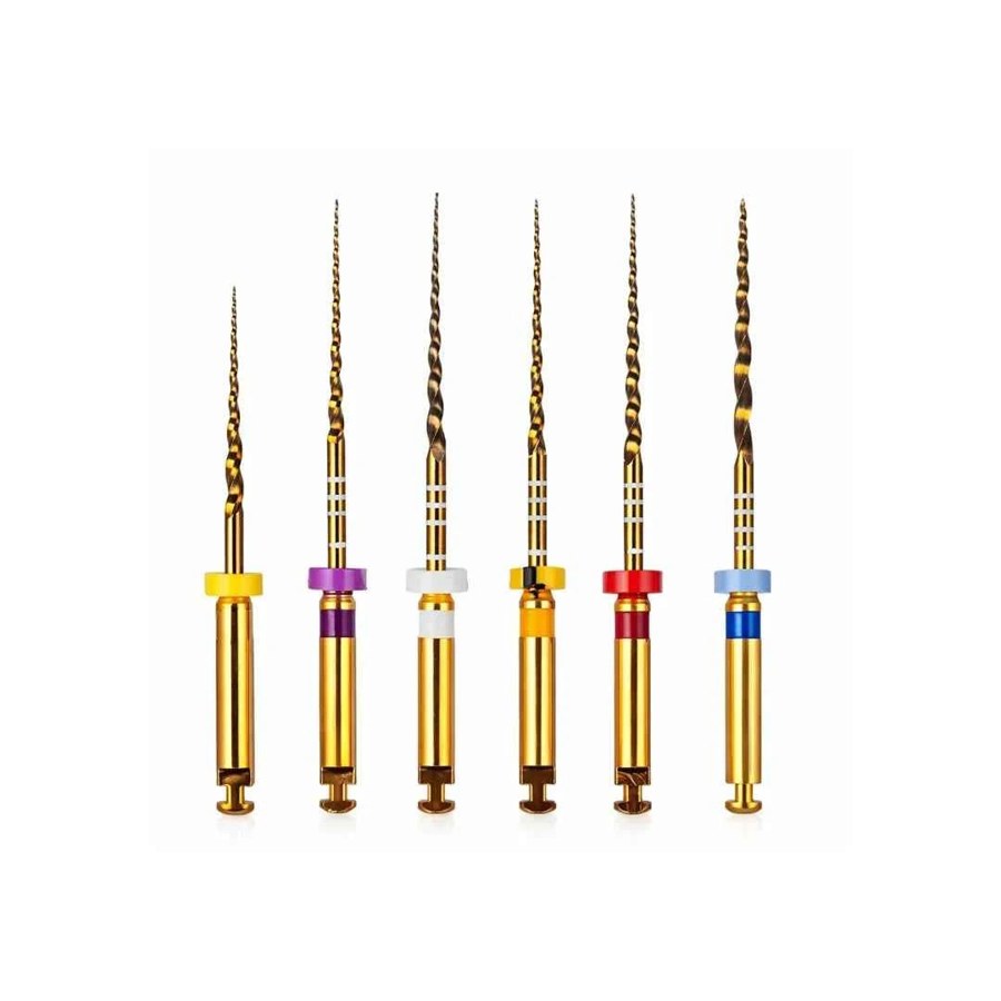 Representative photograph of NiTi rotary shaping files