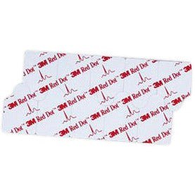 Representative photograph of 3M Red Dot diagnostic ECG electrodes