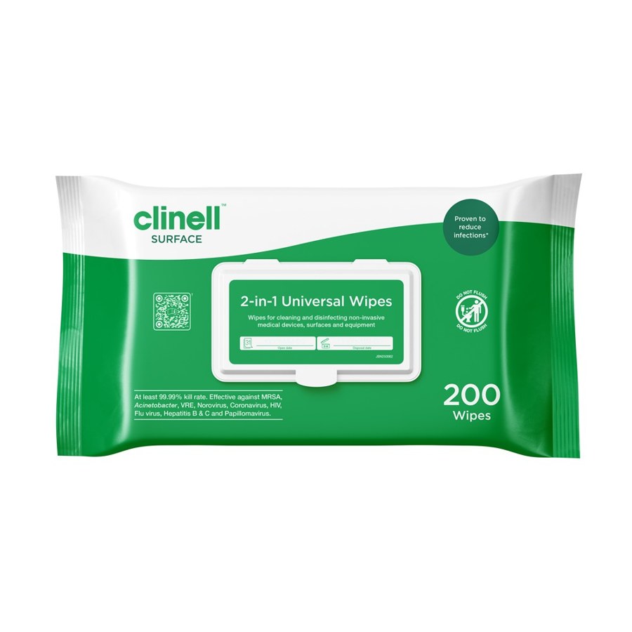 Representative photograph of Universal surface wipes