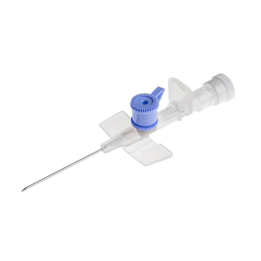 Representative photograph of IV cannulas, 22G x 25 mm