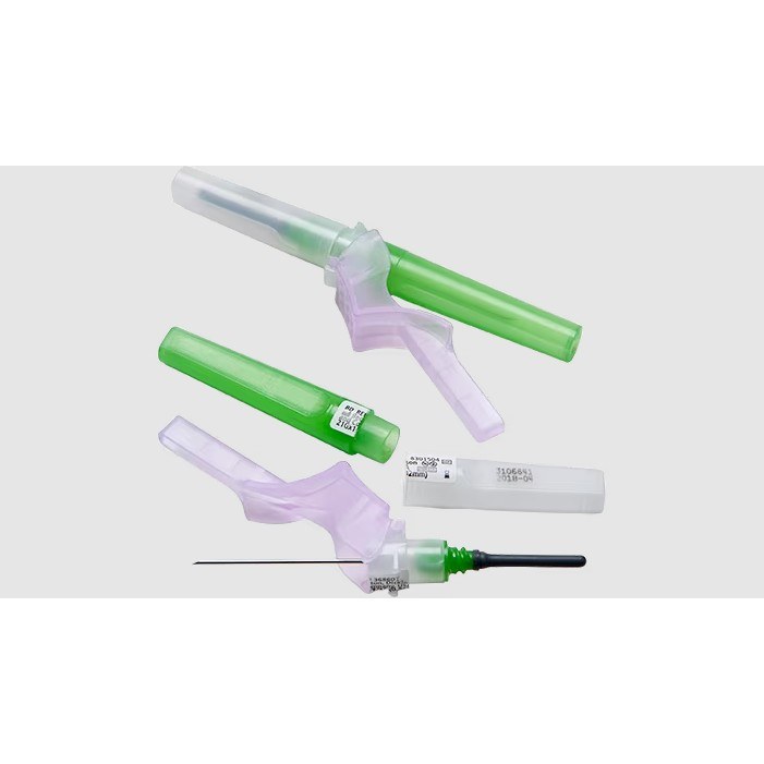 Representative photograph of Safety blood collection needles, 21G