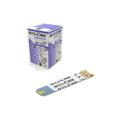 Representative photograph of Accu-Chek Inform II test strips