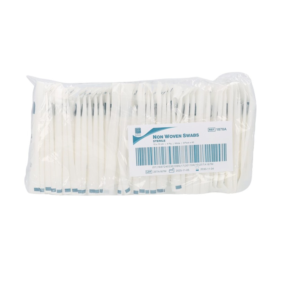 Representative photograph of Sterile non-woven swabs, 10 x 10 cm