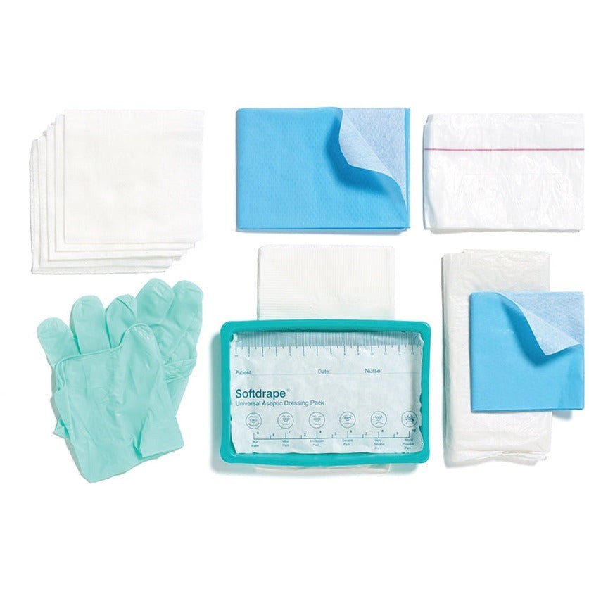 Representative photograph of Dressing packs, medium gloves
