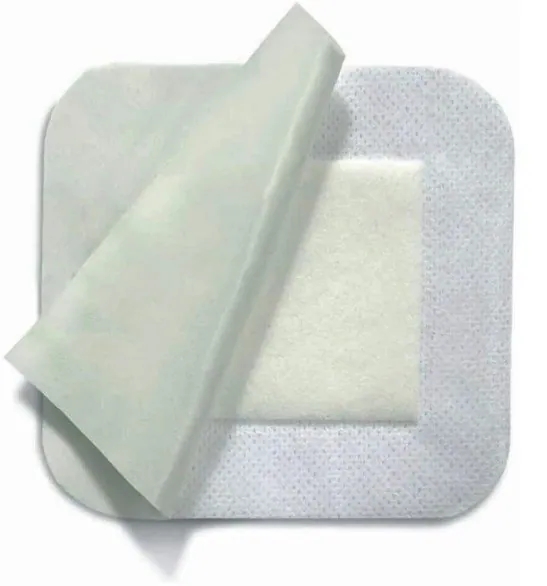 Representative photograph of 10 x 15 cm adhesive dressing